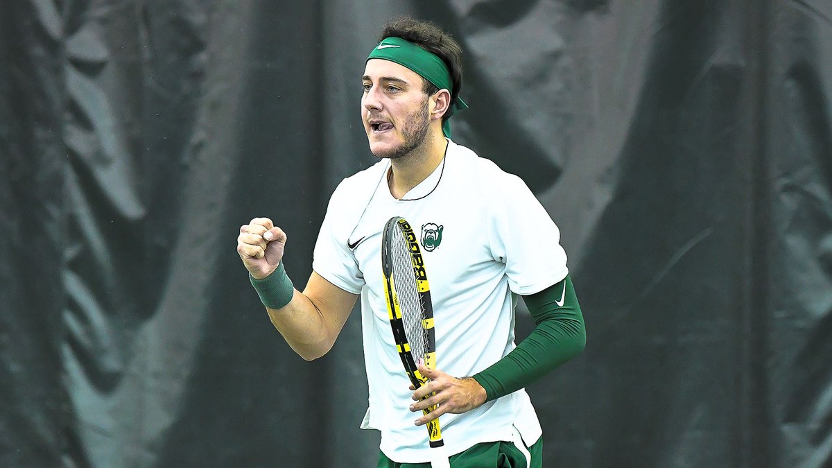 BaylorMTennis's tweet photo. Coni Frantzen and Ryan Dickerson were our two seniors this past season, and they're #Set4Success heading into the future 😎

Oh, and they're coming #BackToBaylor for the 2020-21 season 💪 #SicEm https://t.co/w29j1cbEr6