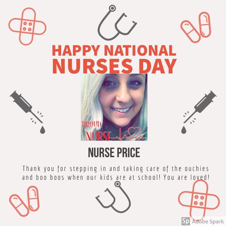 We 💚 our nurse <a href="/hachienorthside/">Northside Elementary</a>!! <a href="/WaxahachieISD/">Waxahachie ISD</a>