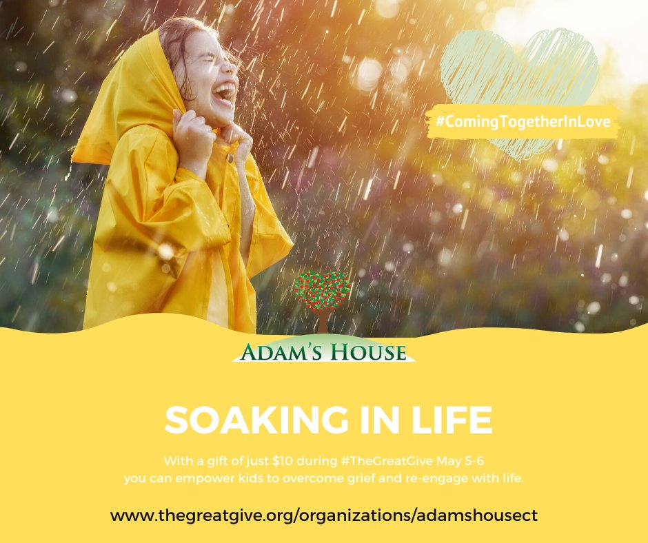 AdamsHouseCT's tweet photo. Our theme-based curriculum allows children to be placed into age-appropriate groups, "Littles"(5-7), "Middles"(8-13) and "Teens"( 14-18 ) and focuses on topics each week to help combat their grief with positive and constructive coping skills.  Donate now:

https://t.co/lRRTZLP5Ud https://t.co/dWLPFlkr68