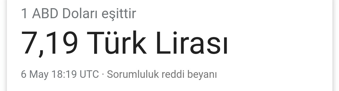 @kukiteschlap Ona bilmediği bir şey söyleyin mesela dolar 7.19 oldu