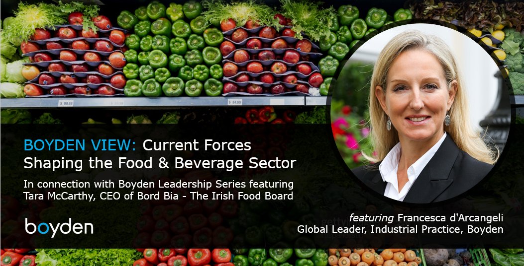 Boydensearch's tweet photo. "The dependency and interlinks between all aspects of the #supplychain to the end product are clearer and clearer." - Boyden's Francesca d'Arcangeli shares expert insights and #foodindustry trends in #BoydenView >> https://t.co/JT3o09N3pZ…/current-forces-shaping…/index.html… https://t.co/374GIVVySX