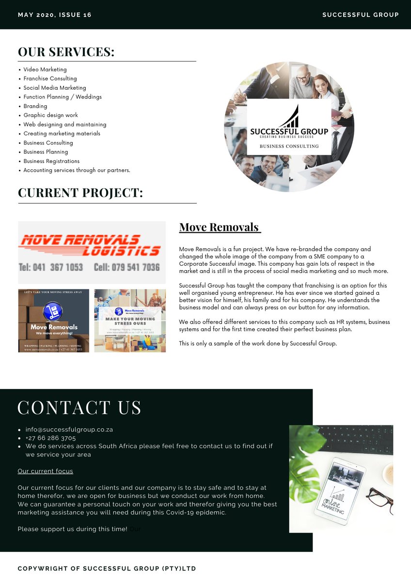 SuccessfulGrou1's tweet photo. News - By Successful Group
#SANews, #day41oflockdown ,#Covid19SA ,#COVID19, #salockdown, #CoronaVirusSA, #marketingsa, #businesstomorrow, #BusinessNews https://t.co/REkutq4DN4