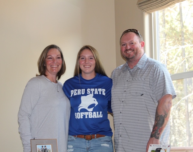 PineCreekHS's tweet photo. Jordan Midkiff leaves Pine Creek to compete in softball at Peru State College next year. #pcnextlevel https://t.co/DhbEMR5O9U