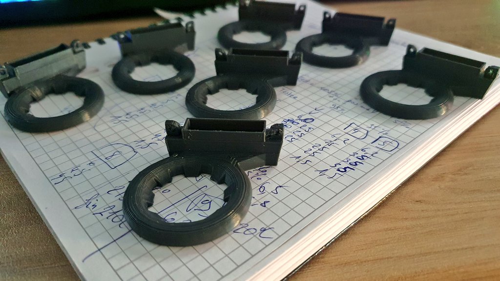 anyasekai's tweet image. Calibration #crealityender3 pour le Pla✅ #3djake si vous voulez du ender 3 ring 2... Ouai y a eu tous ses test avant dont j'étais pas satisfaite... #3Dprinting