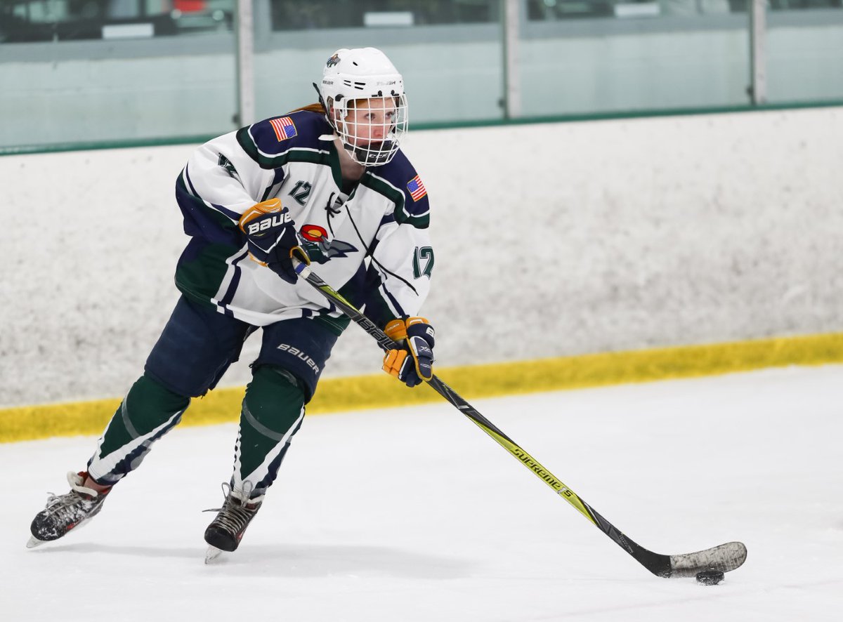 PineCreekHS's tweet photo. KC Brooks played with the boys in high school and will be competing with the Providence College Women's Hockey Team next year. #pcnextlevel https://t.co/K1zM99nucG