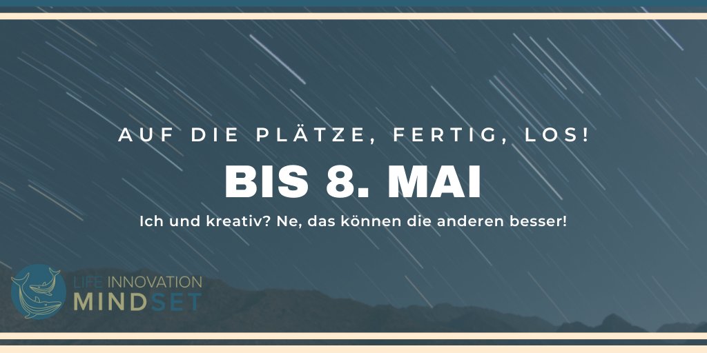 IsaZoller's tweet image. Ich und kreativ? Ne, das können die anderen besser! Löse dich von alten Glaubenssätzen wie "Kreatives Denken? Naja, also malen war ja auch nie unbedingt deine Stärke"...Finde heraus, was dich begeistert! #kreativesdenken #lifedesign 
Details hier: buff.ly/2yuzbip