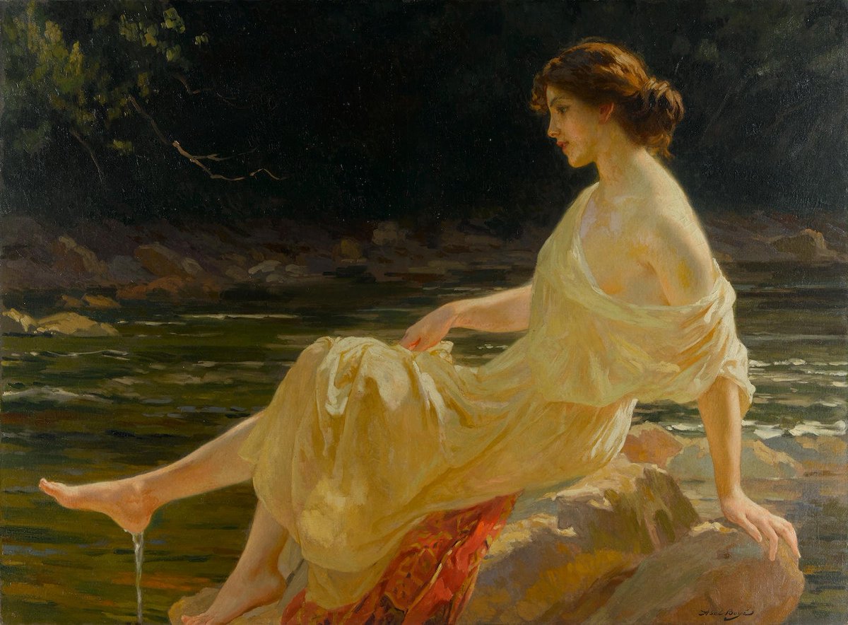 CristianeGLima's tweet photo. #GoodEvening 🧚🏻♀️🙏🏻💗 #myDearestFriend
🎼"Life", Ludovico Einaudi
https://t.co/yvfK639k7O
"L'eau courante"
Abel-Dominique Boyé (1900) https://t.co/MfF4Zmv5RG