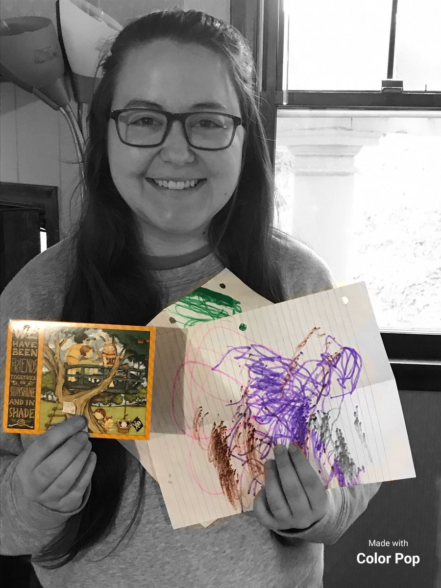 ChainQuarantine's tweet photo. Thanks to everyone who wrote letters these past couple weeks! We got together 21 letters today to be mailed off to our friends from the Munroe Meyer Institute and got this gem in return ♥️ #QuarantineLetterChain https://t.co/NDSj8ueaxZ