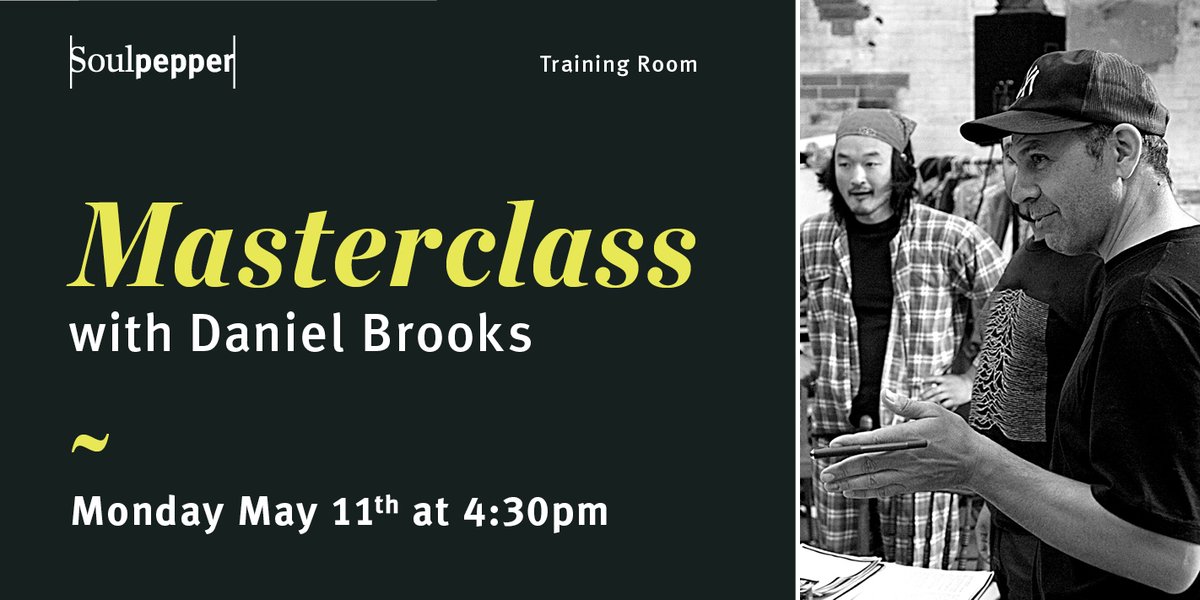 Soulpepper's tweet photo. #spTrainingRoom is back with a FREE Masterclass with Daniel Brooks on Directing on May 11, 4:30PM! Using #spTheSeagull as a reference you'll gain insight into a director's process from prep, casting, rehearsals, & more!
Register now: https://t.co/gKzPqcWmaR
#spAtHome https://t.co/AaWuC4MBUx