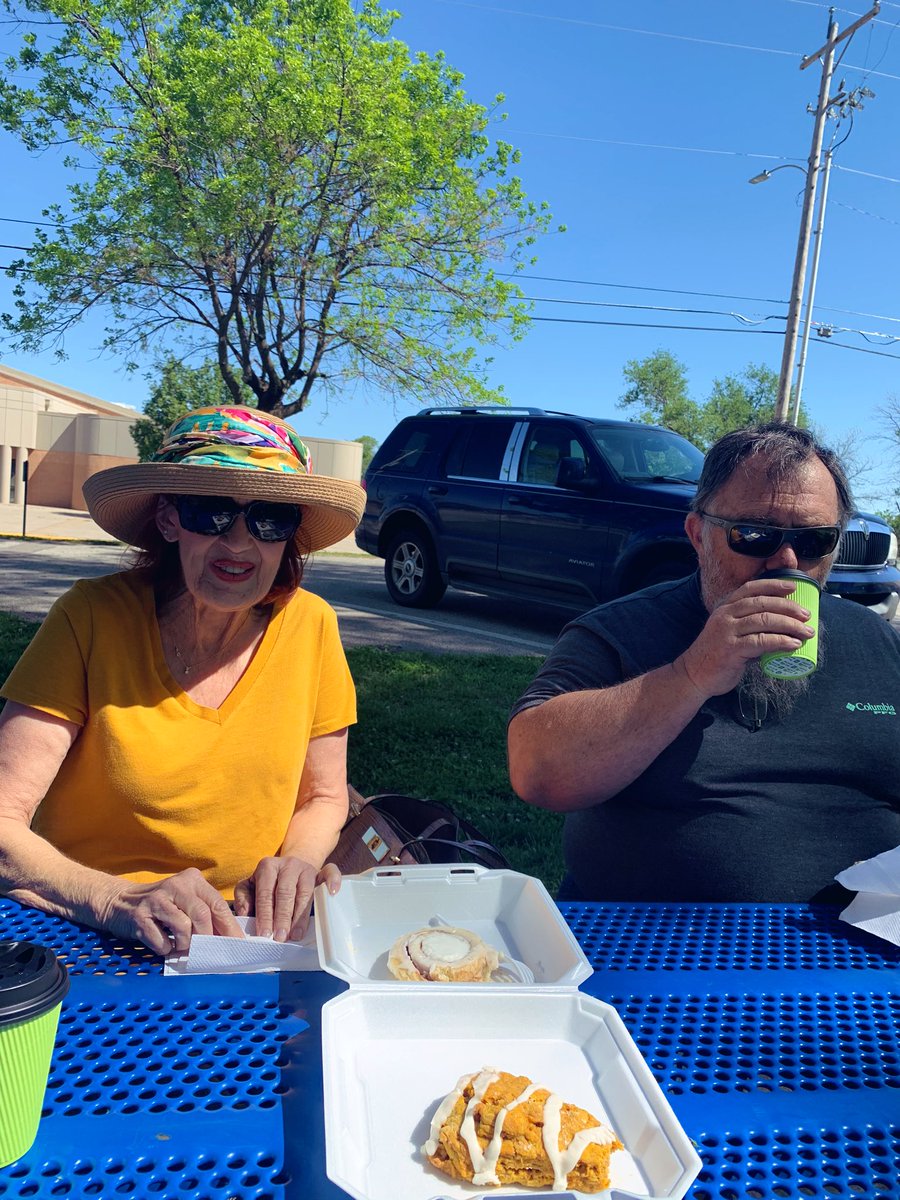 kateewing_'s tweet photo. Wonderful morning with my sweet grandparents having pastries &amp; watching the flyover! My grandfather has led many of these in his life as a pilot in the Air Force while serving our country proudly. Seeing my grandmas joy &amp; support for him is heartwarming! Love these two lots ♥️ https://t.co/oAwaGVsl4y