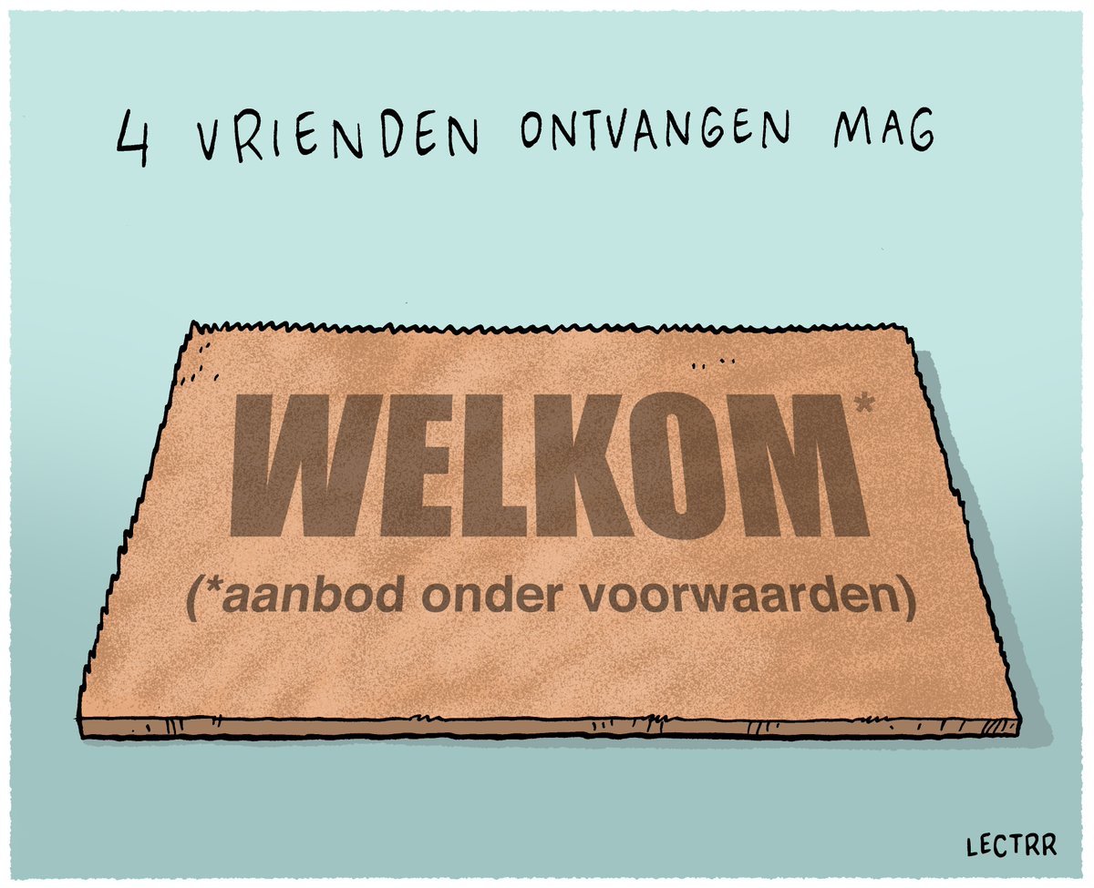 U mag ‘vier bezoekers per gezin’ ontvangen: hoe werkt dat? dlvr.it/RW7l9t