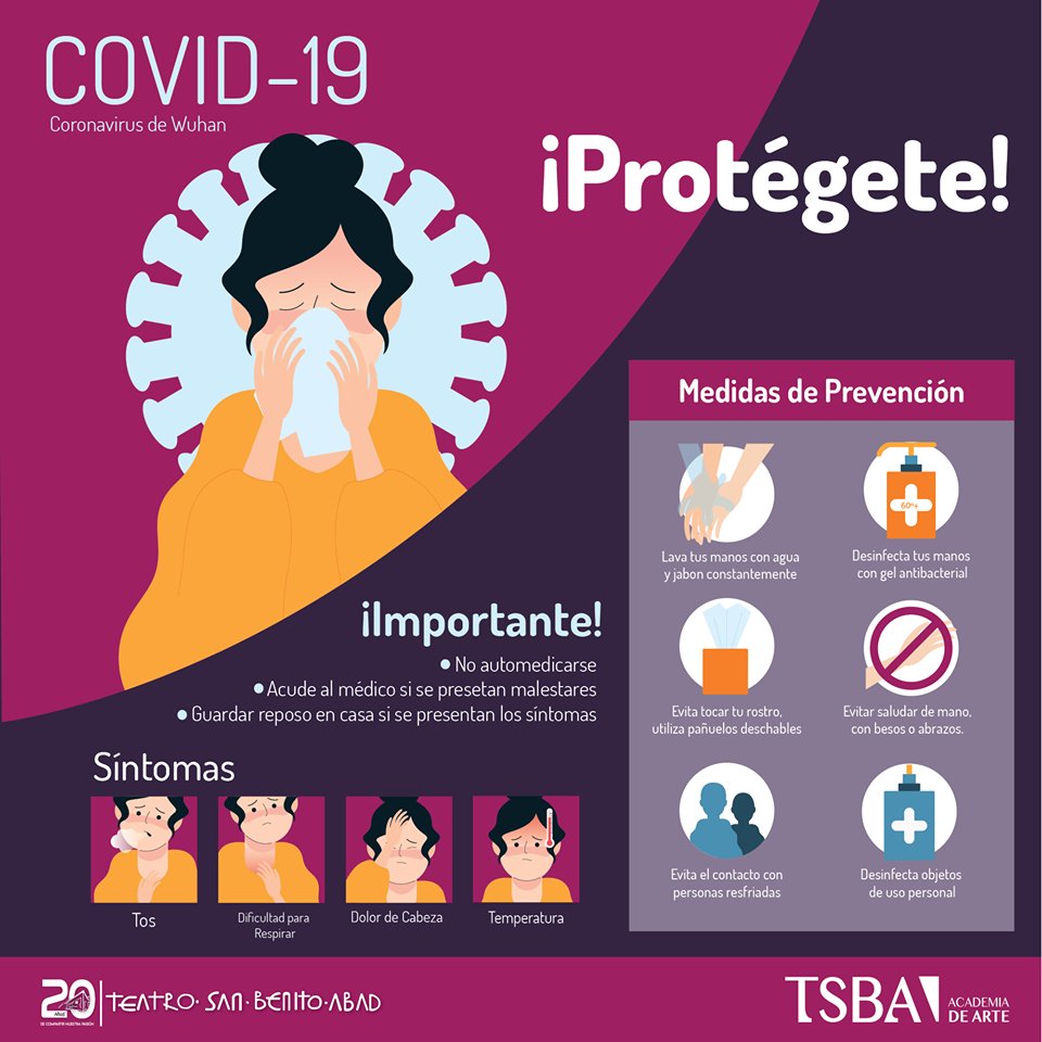 TSBAoficial's tweet photo. Por que queremos verte de nuevo, tomemos en cuenta todas la medidas de prevención contra el #Covid_19 
¡Pronto nos volveremos a ver! https://t.co/GIYDCTKlwF