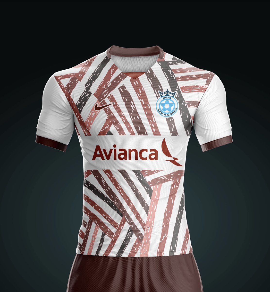 grafikoncept's tweet photo. @FutbolCoLab #futbolcolabs #retofantasy He aquí mis diseños pra la tercera equipacion de @RealsantanderSA real san Andrés. El primero tiene la X de la bandera, el segundo rojo por el color en la bandera y el último es bonus. https://t.co/18vS3PO69w