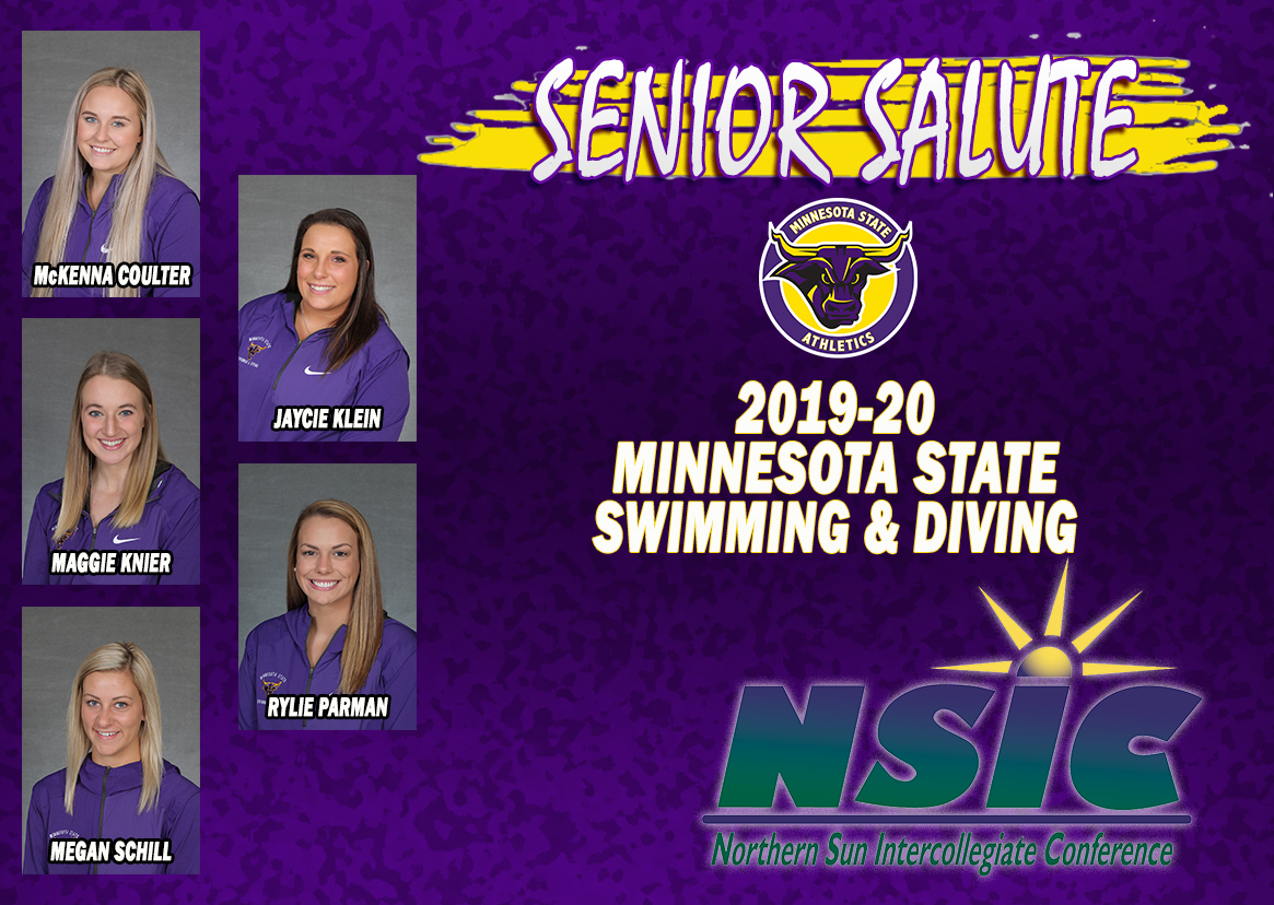 MinnStAthletics's tweet photo. It's graduation week here at Minnesota State, so let's take a moment to recognize our seniors! Thanks for everything Mavericks. Your commitment &amp; dedication, your work in &amp; out of the pool continues to establish a standard of excellence. #MavFam #OnceaMaverickAlwaysaMaverick https://t.co/hKwf4wqwX0