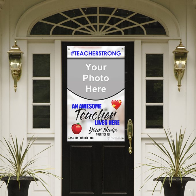 gfxphotoco's tweet image. We just added a couple more designs to the Heroes collection. Teachers, Principals, Coaches, and all the staff at schools need recognition too. Did we mention we are offering Free Shipping for the door banners? 
gfxphotoco.com/door-banners/h…
#Teacherstrong #AllInThisTogether