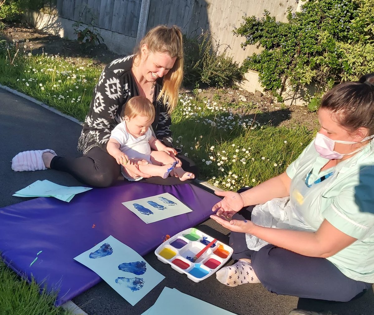 We’ve had a lovely day on Brockington MBU! Sunshine and crafts and celebrating maternal mental health awareness day ☀️ #MaternalMHMatters #MaternalMentalHealthAwarenessWeek #MaternalMentalHealthDay