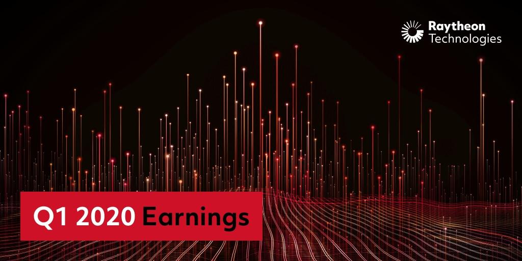 RTX_News's tweet photo. Reminder: Raytheon Technologies will host its Q1 2020 earnings conference call tomorrow at 8:30 am ET. https://t.co/uS6kWglv4s $RTX https://t.co/0k3z5UWr9M