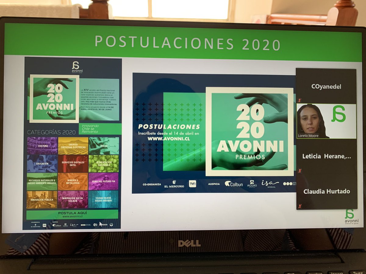 coyanedelc's tweet photo. 💡Hoy en lanzamiento Avonni Campomar. Postula al Premio Nacional de Innovación #Avonni el cual cuenta con 12 categorías. Más información en https://t.co/e9l5UgFWV5 plazo hasta el 30 de junio. @premio_avonni https://t.co/TFuRrgkh3G