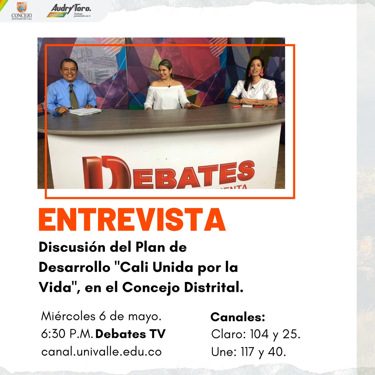 Audry Toro Concejal de Cali tweet media
