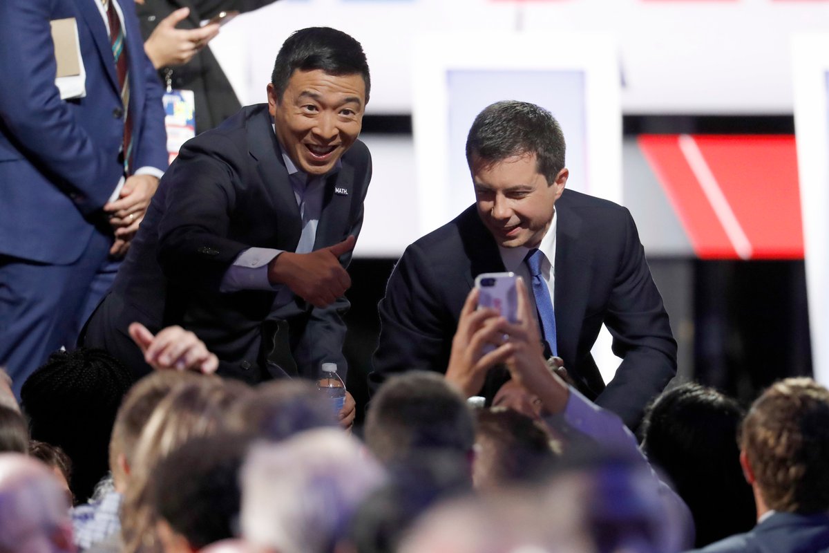 So many of the issues <a href="/AndrewYang/">Andrew Yang🧢⬆️🇺🇸</a> talks about have taken on new meaning in recent months, so I figured it's time to officially bring #TeamPete and the #YangGang together (online, of course). 

Join us tomorrow at 4:30pm ET for an Instagram Live! Send us your questions there.