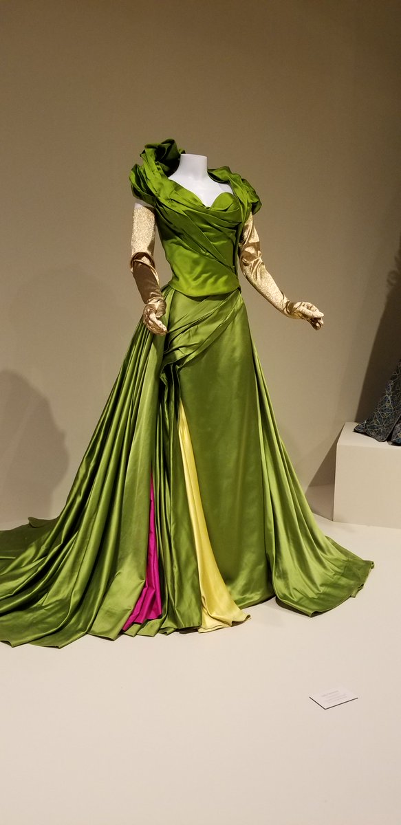 Here Is A Costume Of Lady Tremaine Worn In The Film By Cate Blanchett!  #InsideTheWaltDisneyArchives #WaltDisneyArchives #D23 #WaltDisney #Disney  #DisneyAtBowers #Cinderella #CateBlanchett