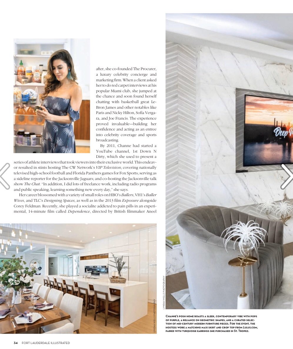 Had no idea I would be this May cover. TRULY HONORED <a href="/FLIllustrated/">Fort Lauderdale Illustrated</a>. Such a pleasure to have your magazine and your fabulous team in my home pre-quarantine. TY to <a href="/aadler1204/">Aimee Adler</a> <a href="/LenoreNolanRyan/">Lenore Nolan-Ryan</a> <a href="/LyndahWells/">lyndahwells</a>, Bianca Boie... and all who came! Can’t wait to do it again 🥂♥️ (part 1)