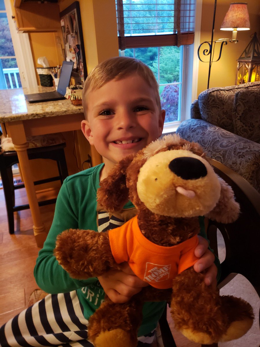 Super excited to have his new best buddy Luke