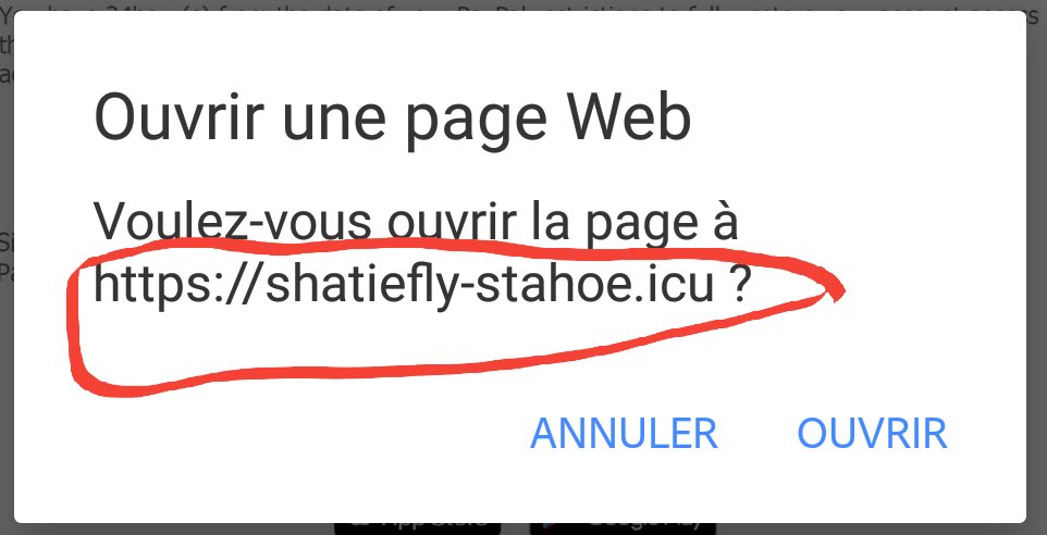LeFiletDePeche's tweet photo. #fishing #physhing #phishing #hameçonnage #virus #vers #trojan #chevaldetroi #pourriel #scam #malware
ATTENTION aux liens inclus dans un document .PDF qui ont comme but, de vous frauder. https://t.co/V1zodiRtVh