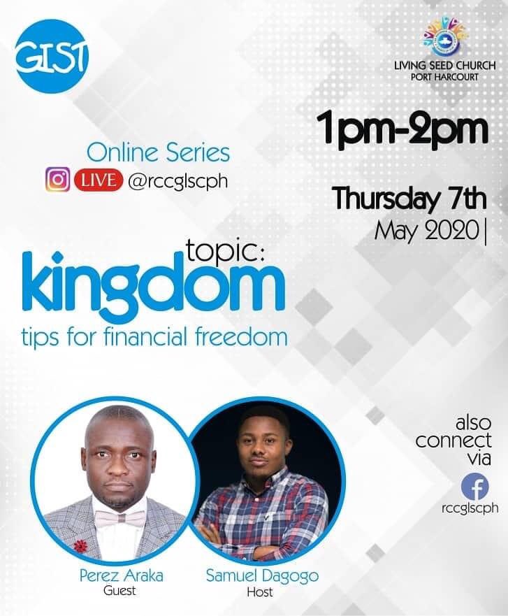 perezaraka's tweet photo. Join us...online, this Thursday 07/05/2020 @1pm (GMT+1). @rccglscph @psfrccgofficial @rccgpsfregion5official @perezaraka https://t.co/Zqq1fi42mU