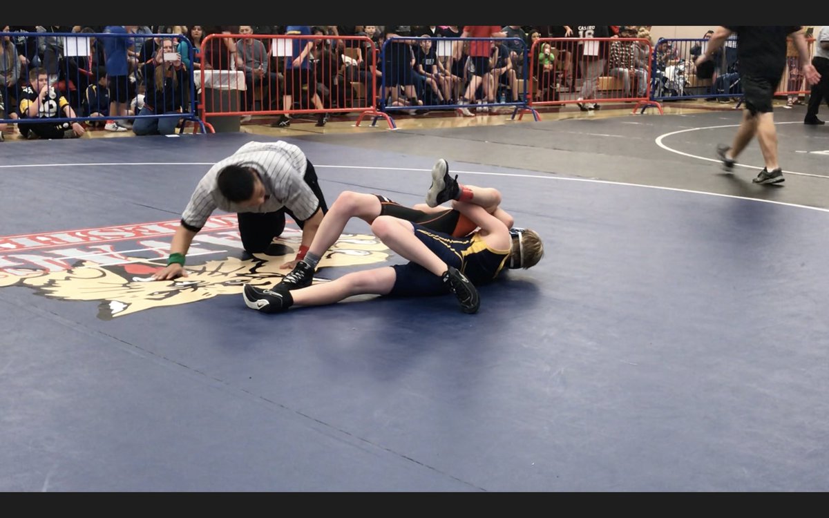 ScottStubbert's tweet photo. Miss watching my kids wrestle.  Bummed the season ended early. https://t.co/z22lR4RDrN