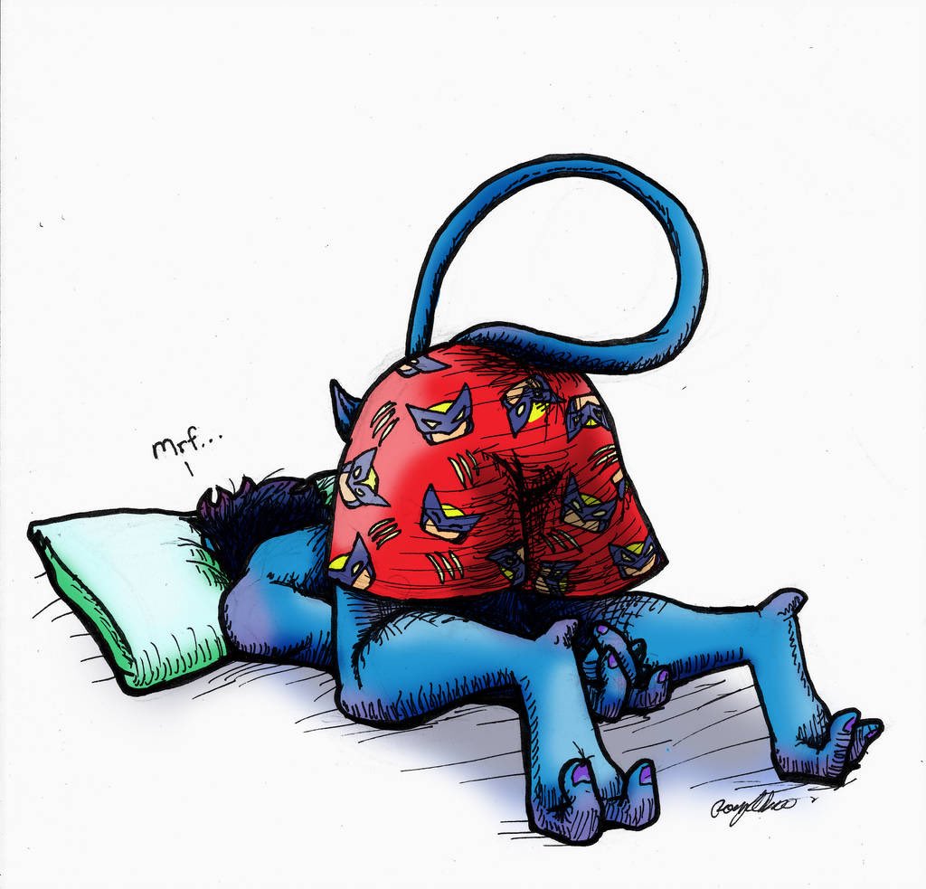 LewdBAMF's tweet photo. How quarantine feels like. https://t.co/R8wxHMFPKK