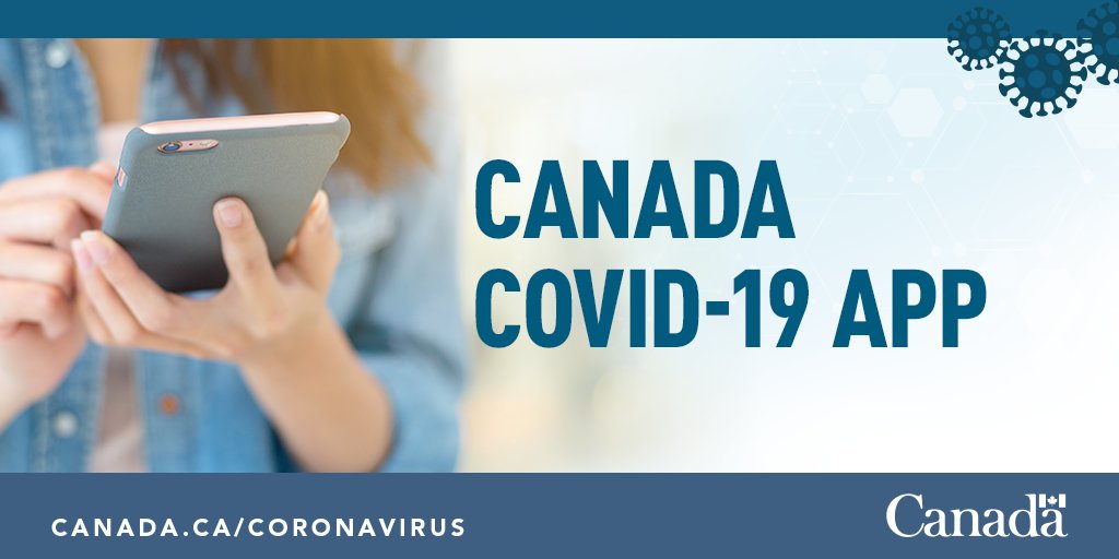 The #GoC’s Canada #COVID19 app offers the most up-to-date information and resources at your fingertips. Download it today: ow.ly/1dpD50zyZzQ