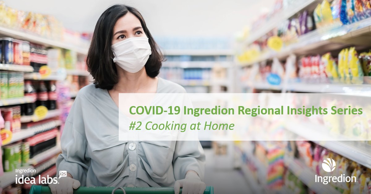 IngredionAP's tweet photo. As people practice social distancing and spend time within homes as a way to contain the spread of COVID-19 virus, a new normal of the homebody economy has emerged. Explore the various opportunities in home cooking! https://t.co/6nXDllBBcv https://t.co/wTMFKbu2Pu