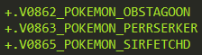 Kelven91's tweet photo. Obstagoon, Perrserker &amp; Sirfetchd have been added !
#PokémonGO https://t.co/tvWJbAW97c