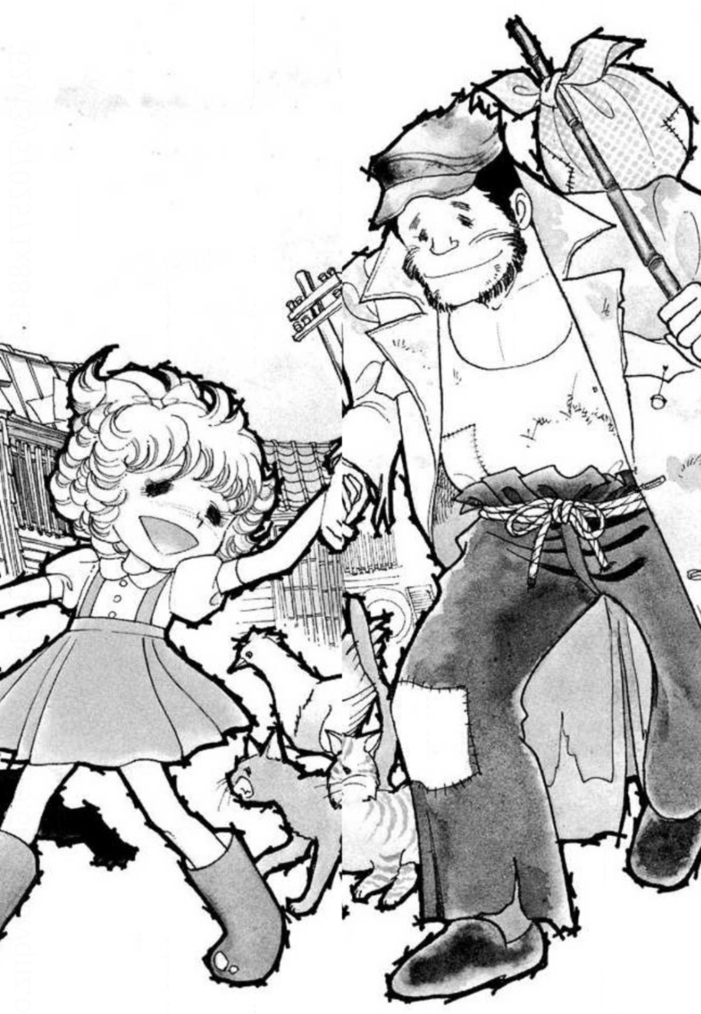 R はいからさんが通る８巻 最終回 の最後に収録されている この短編漫画も大好きなんです 組レポの影響もあってか こんな配役 が自然と馴染む ドラさん びっくちゃん 杏奈 華ちゃん 俊一さん れいちゃん 戦後の 悲しくも心温まるお話 ご