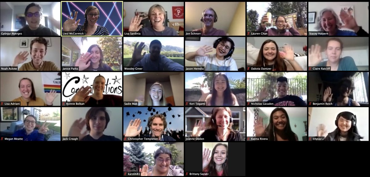 PacificUBiology's tweet photo. We loved seeing and celebrating our seniors!
#classof2020 #classofzoom https://t.co/INB6OHVUP0