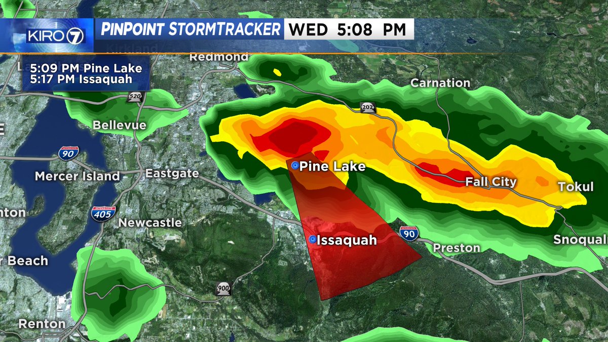More hail moving toward #Issaquah. Will be tracking the chance for storms on <a href="/KIRO7Seattle/">KIRO 7</a> at 5:17. #wawx
LIVE: kiro.tv/LiveNews