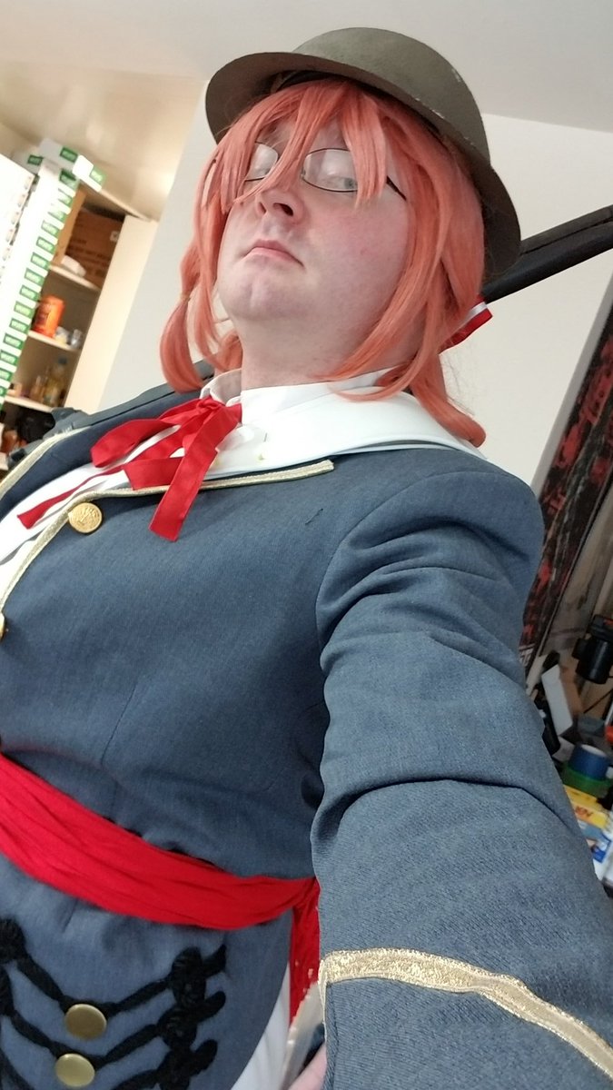 ScarletImpaler's tweet photo. #Springfield #cosplay test from #GirlsFrontline. Needs a tad more work. Skirt is too short and I need new boot laces, otherwise, it's about how well I expected a "closet cosplay with a bit of effort" would be.
#GirlsFrontlineCosplay #GFLCosplay #GFL #SpringfieldCosplay #cosplay https://t.co/3vs6ZYmXL4