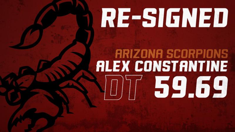 SFLArizona's tweet photo. @GamersHolyArmy has put his trust in Arizona, agreeing to resign for another season. The grind never stops! @simulationfl #RunStuffer https://t.co/hUECkWcTsf