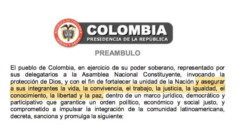 Así como cuando no te has leído la Constitución de tu país :(