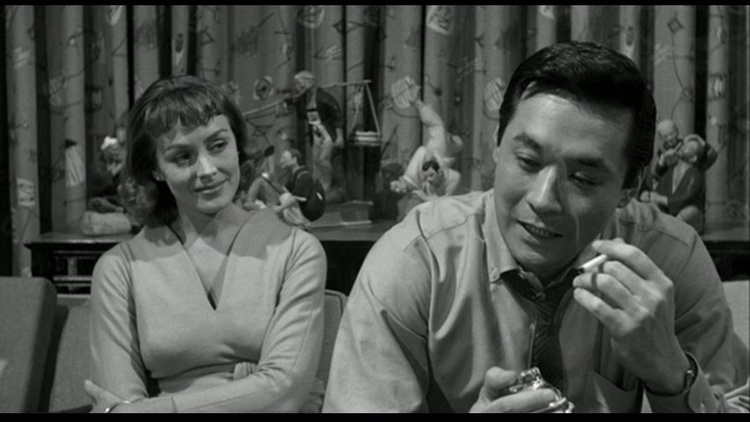 The Crimson Kimono dir. Samuel Fuller (1959)- A truly great LA noir tackling race by not really addressing it when a burlesque dancer is killed in Little Tokyo. Economically paced but played with detached cool by its great buddy cop leads. Sam Fuller>