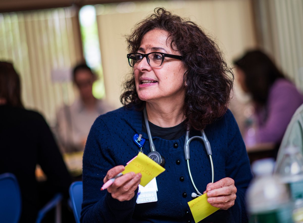 MGBSpringboard's tweet photo. Every day, #nurses hack solutions to challenges they face in patient care delivery. Pictured is one of our favorite design partners and #nurseinnovators @HiyamNadel who leads  #nursinginnovation at #MGH Happy #nursesweek ! https://t.co/OZE5IzK0M7