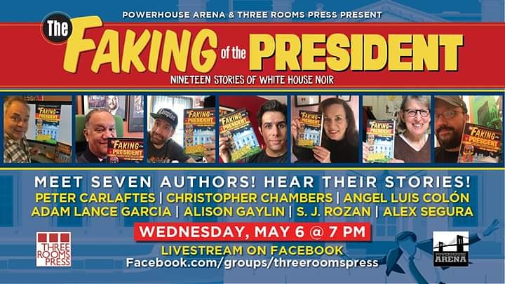 FriendsReading's tweet photo. Tonight at 7pm!๐
We need this๐๐
7 Authors and their stories!
The Faking of the President
@SJRozan @alex_segura @alisongaylin @GoshDarnMyLife #christopherchambers #petercarlaftes @AdamLanceGarcia @POWERHOUSEArena @threeroomspress
#authorinterview #books #bookevent #Read https://t.co/8hGXViJlW8
