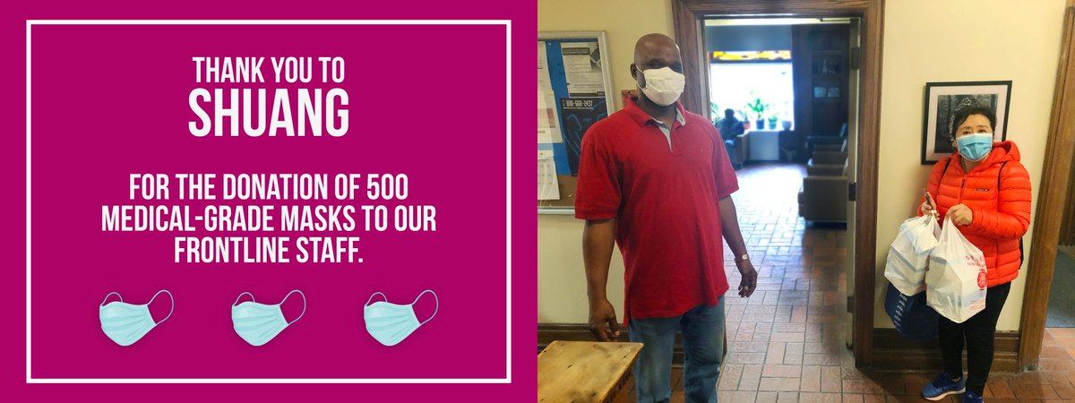 CotaInspires's tweet photo. Thank you to Shuang for donating 500 surgical-grade masks to Cota's frontline staff! We greatly appreciate your generosity at this time #CotaStrong #CommunityHealth https://t.co/APIGaKxJ0L