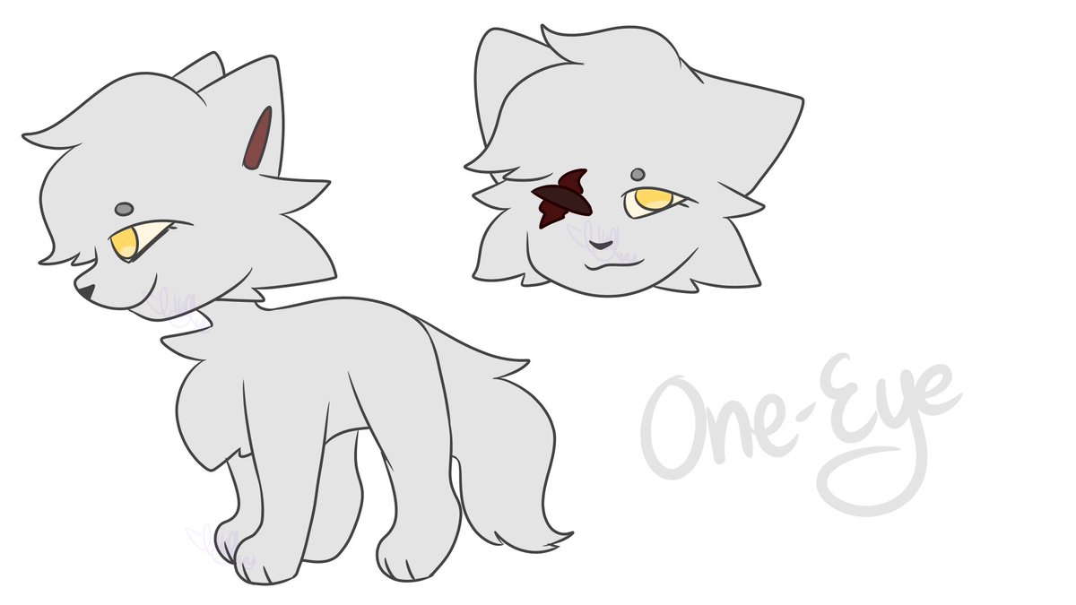 warriorsanimatd's tweet photo. Warrior Cat of the Day #31 - One-eye!
This is the official Warriors Animated design for One-eye, as she appears in Into The Wild ✨
#wcotd #warriors #warriorcats #erinhunter #oneeye #IntoTheWild https://t.co/zq2pvLVnrR