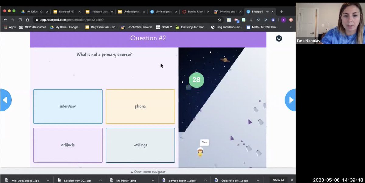 MrsOneill_2nd's tweet photo. Ran my very own Professional Development today on @nearpod ! I was able to show a handful of Daly teachers how to use it and keep #studentengagement in their lessons! My students love using nearpod and I have found a ton of success with this so I hope they will too 😊 https://t.co/qMOlwhdLAJ