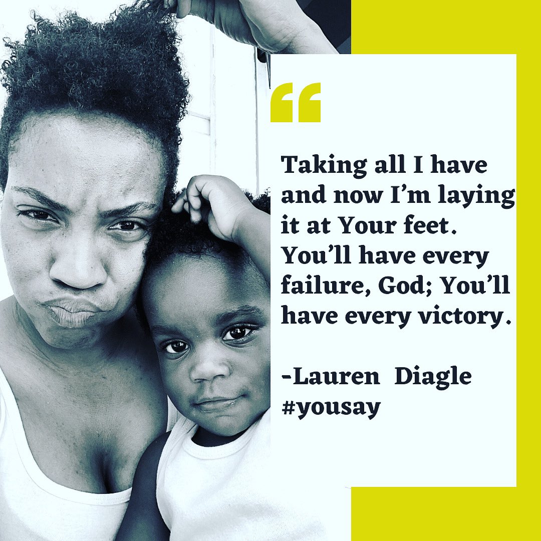 ToniRussell84's tweet photo. God is with us in the victories AND the failures. Our Bread is to trust God in all of it. Today, remind yourself of what your Creator says about you. All of you is good. #yousay #laurendiagle #breadfortoday #victorious https://t.co/g8iPEBYnhT