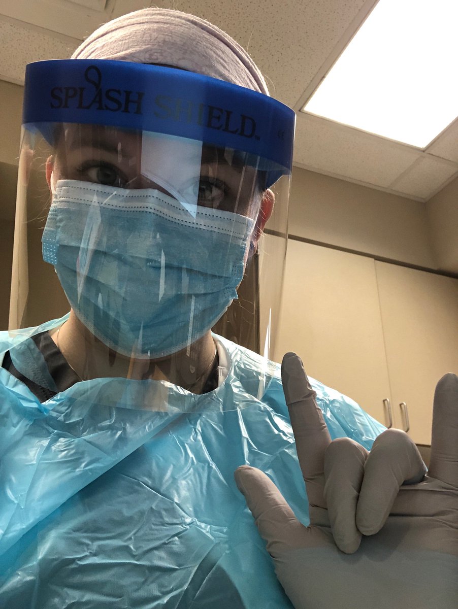 kfcrook's tweet photo. This is our girl on the frontlines. Mom and I are so proud of you! Happy Nurses Appreciation Day!
#weloveyoubug https://t.co/WC9QOB7zmD
