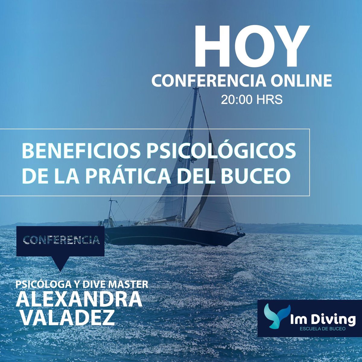 ImDiving's tweet photo. 🔹🔸 HOY CONFERENCIA GRATUITA ONLINE🔸🔹

Obtén tu acceso, solo envíanos un whatsapp, confirmando tu asistencia 👉 https://t.co/98zlN7OdVh
▫️
▫️
▫️
#imdiving #conference #conferencia  #free #online #scubadiving #scubadiver #buceo #buzo #apnea #oceano #psicologia #courseonline https://t.co/SAPAnW2Fcv