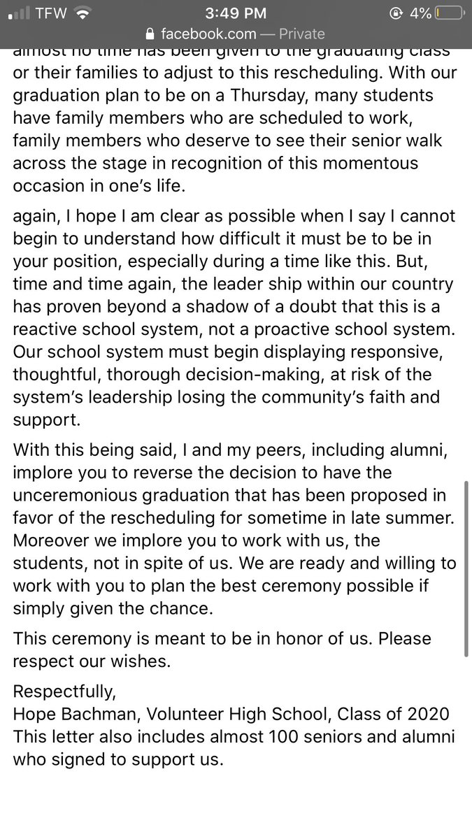 rowlett_alex's tweet photo. class of 2020 deserves better. https://t.co/FT8M9tN8fU